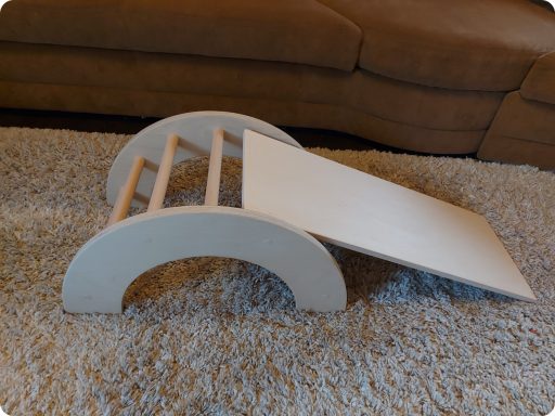 kleiner Kletterbogen mit Rutschbrett kleiner Kletterbogen + Rutschbrett