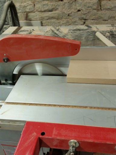 Zuschnitt der Hölzer