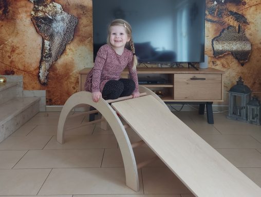 großer Kletterbogen mit Rutschbrett großer Kletterbogen + Rutschbrett